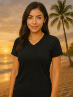 Woman's V-Neck Tee Shirts