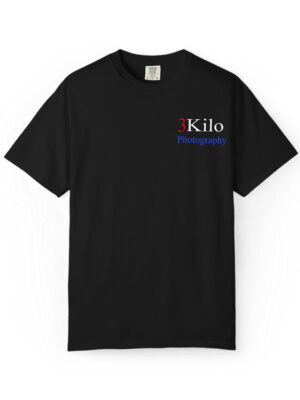 3KILO Photography Tee Shirt - Front Black