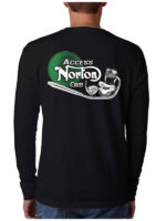 Printed Long Sleeve Tee Shirt - Back