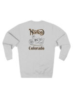 Norton Colorado Motorcycle Club Sweatshirt - Back Heather